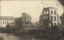 Bombed Building Postcard
