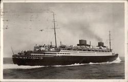 Norddeutscher Lloyd Bremen, Turbinen-Schnelldampier "Europa" Postcard