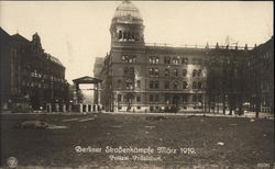 Berlin Strassenkampfe, Marz 1919 Postcard