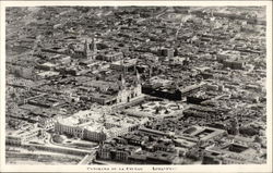 Panorama De La Ciudad Postcard