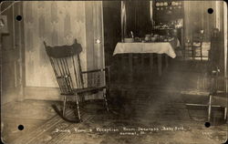 Deaconess Baby Fold - Dining Room & Reception Room Postcard
