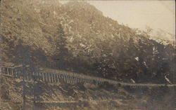 Fleisch Flume Used for Irrigating Below Reno Postcard