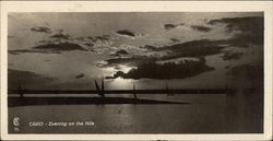 Evening on the Nile Postcard