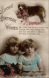 Joyous Birthday Wishes Postcard