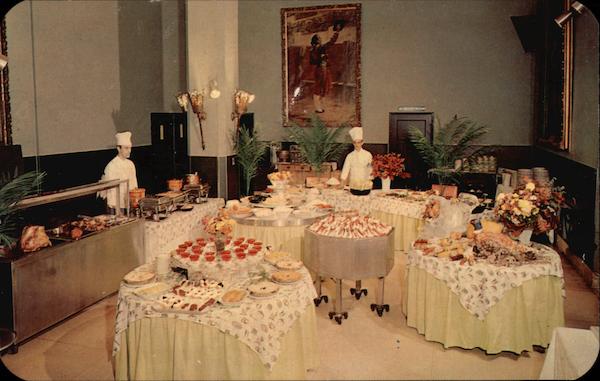 Smorgasbord, Americus Hotel Allentown Pennsylvania