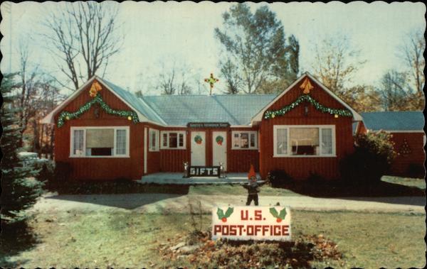 US Post Office Christmas Michigan