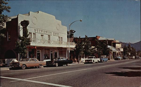 Street Scene Weaverville California