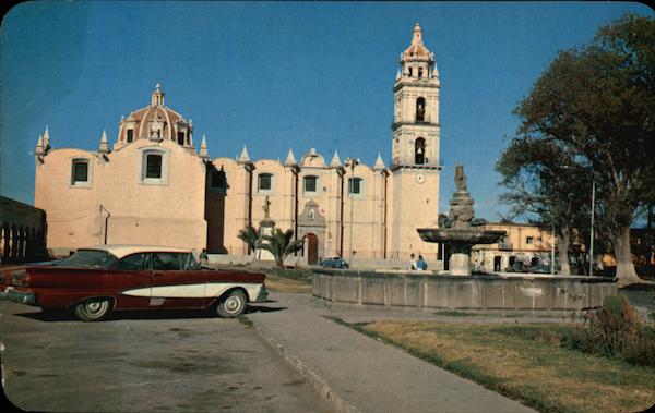 The Church of San Pedro Cholula Mexico