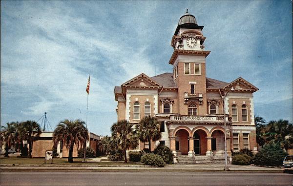 Suwannee County Courthouse Live Oak Florida C. L. Marsh