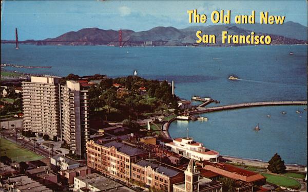 The Old and New San Francisco Bay California