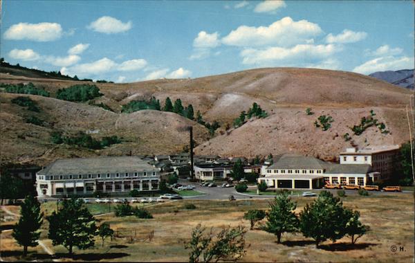 Mammoth Springs Hotel Yellowstone National Park Wyoming