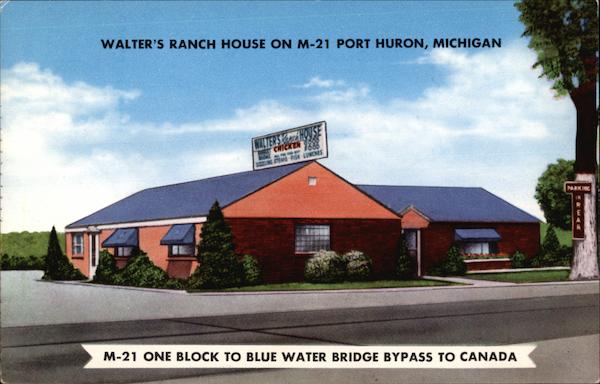 Walter's Ranch House Port Huron Michigan