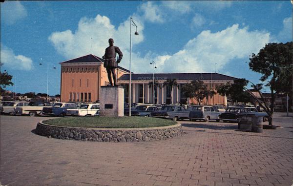 Post Office Curacao Netherlands Antilles Caribbean Islands