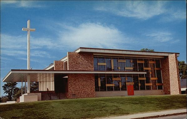 St. Mary's R.C. Church Houlton Maine Color by Alton Johnson