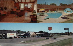 Ye Olde Inn Motel and Restaurant, Cambridge Club Postcard