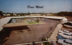Dixie Motel Tyler, TX Postcard Postcard