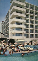Hotel Lucern, On The Ocean At 41st St Miami Beach, FL Postcard Postcard