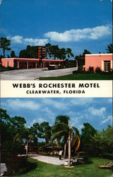 Webb's Rochester Motel Clearwater, FL Postcard Postcard