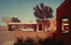 True West Moel Amarillo, TX Postcard Postcard