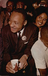 Dr. Martin Luter King Jr Postcard
