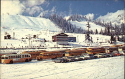 Ski Acres Snoqualmie Pass, WA Postcard Postcard