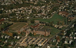 Aerial View of Loras College Dubuque, IA Postcard Postcard