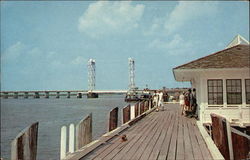 Drawbridge Across Frederica River Postcard