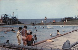 The Salvation Army Camp - Heated Swimming Pool Postcard