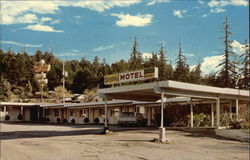 Sequoia MOtel Weott, CA Postcard Postcard