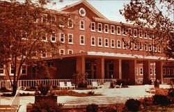 Lincoln Avenue Residence Hall Urbana, IL Postcard Postcard