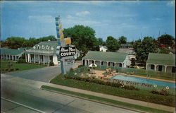 Alamo Plaza Hotel Courts Nashville, TN Postcard Postcard