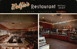 Wolfie's Restaurant and Fountain St. Petersburg, FL Postcard Postcard