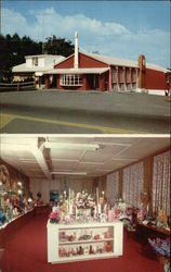 Early American Candlecrafters Postcard