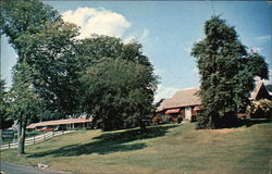 The Oxbow Motel and Restaurant Charlemont, MA Postcard Postcard