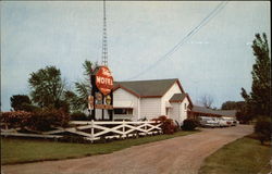 Valley-Vu Motel Postcard