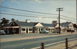 West Yarmouth Shopping Center Postcard