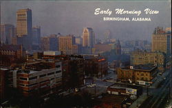Early Morning View Birmingham, AL Postcard Postcard
