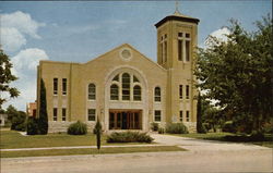 Saint Rose of Lima Church Schulenburg, TX Postcard Postcard