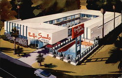 Pacific Sands Motel Santa Monica, CA Postcard Postcard