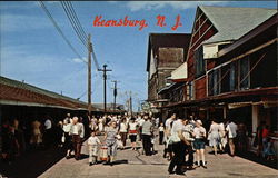 View of the Midway Keansburg, NJ Postcard Postcard