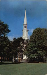 First Parish Church Lexington, MA Postcard Postcard