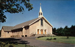 Church of Sts. Martha and Mary Lakeville, MA Postcard Postcard