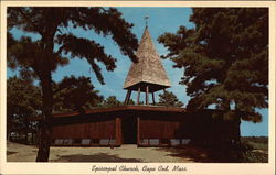 Episcopal Chapel of St. James the Fisherman Wellfleet, MA Postcard Postcard