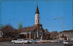 Christian Church El Dorado Springs, MO Postcard Postcard