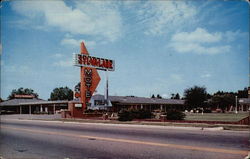 Syl-Va-Lane Motel and Restaurant Sylvania, GA Postcard Postcard