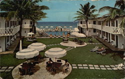 Sea Breeze Motel Miami Beach, FL Postcard Postcard
