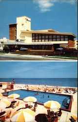 Mercury Luxury Resort Motel Postcard