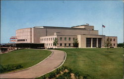 Franklin County Veterans Memorial Auditorium Postcard