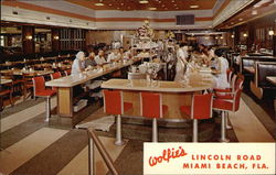 Wolfie's Restaurant & Sandwich Shop Postcard