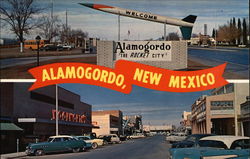 The Rocket City Alamogordo, NM Postcard Postcard